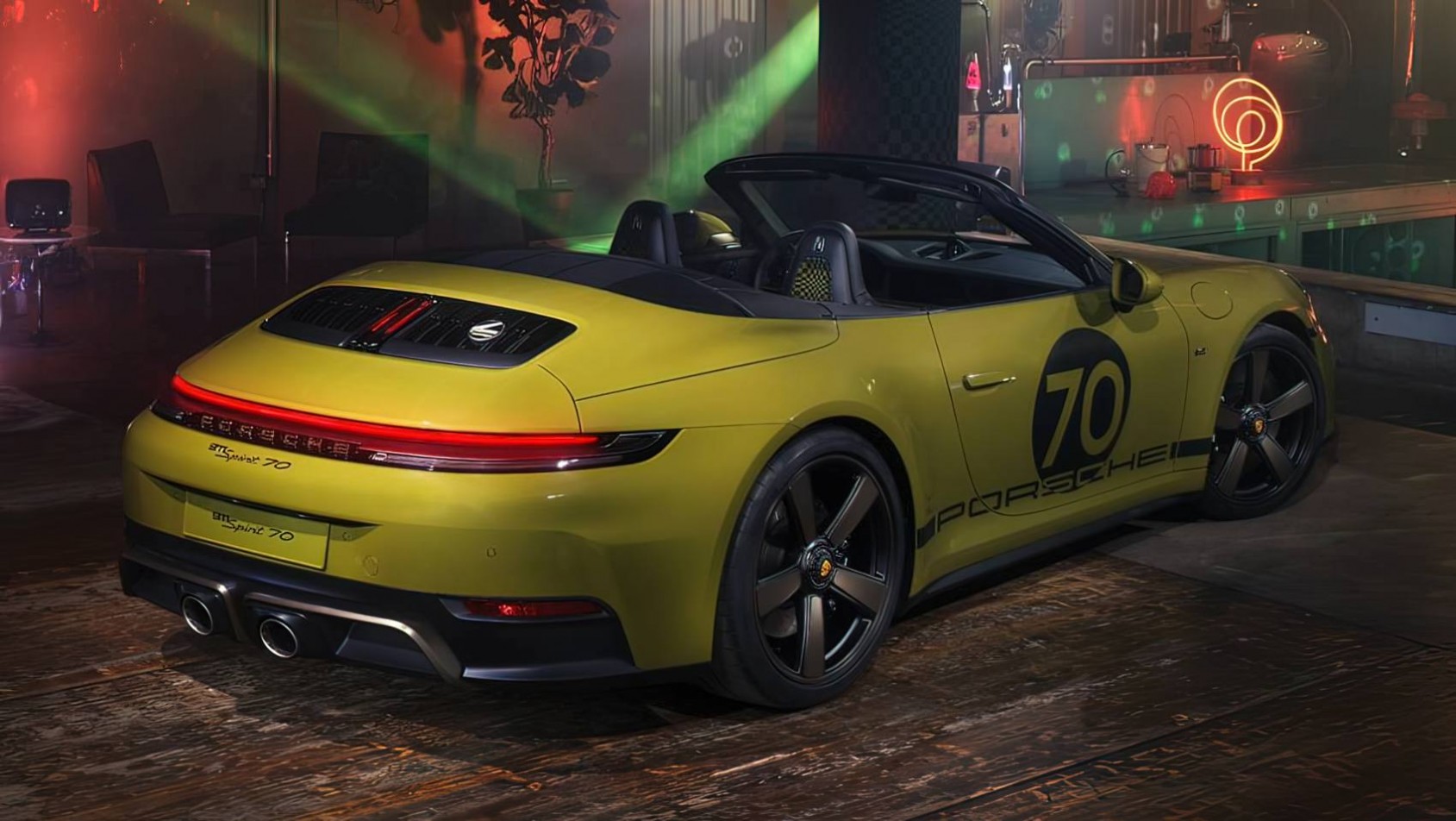 Porsche 911 Spirit 70 tył