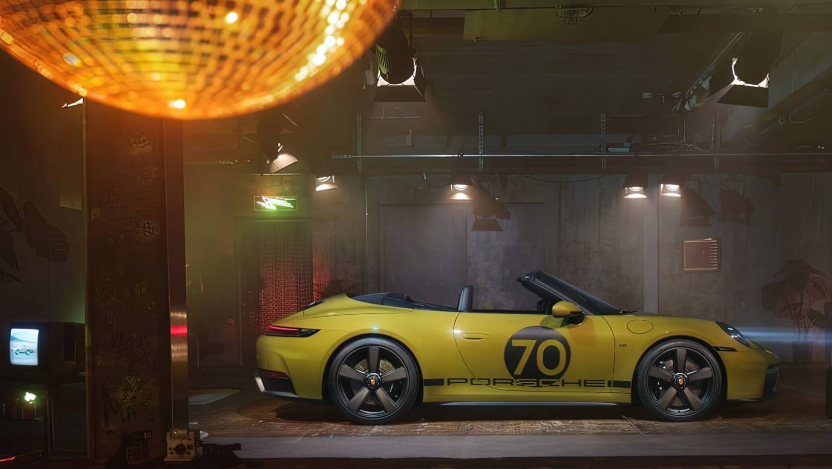 Porsche 911 Spirit 70 GTS cabriolet