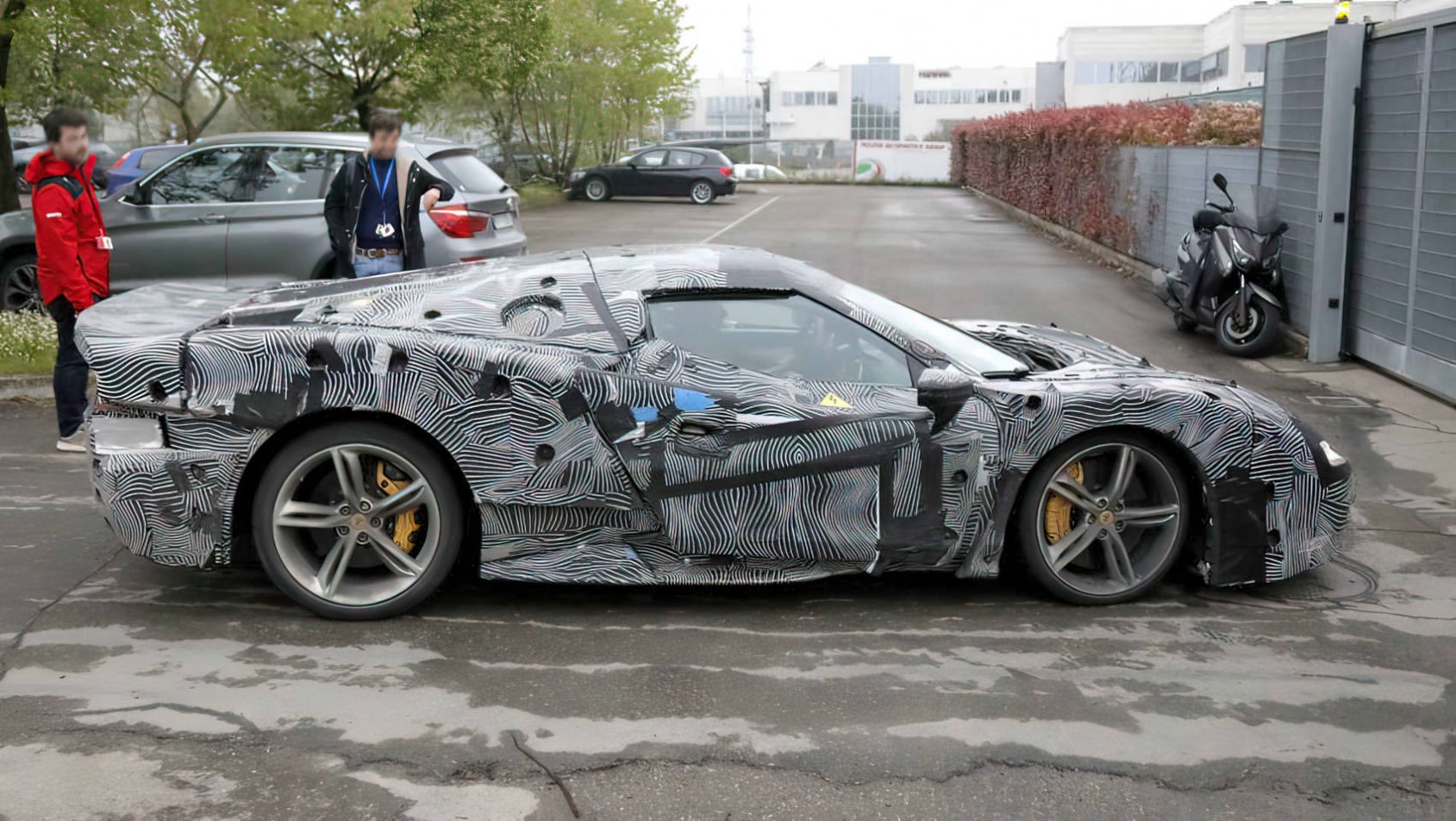 Ferrari 296 VS spoiler