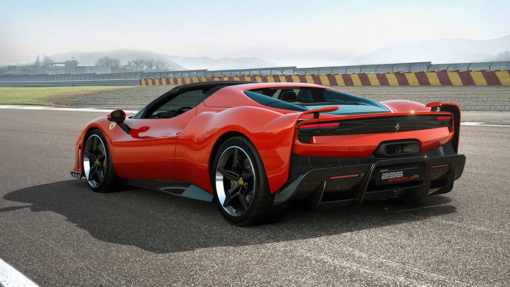 Ferrari 296 Speciale design tył