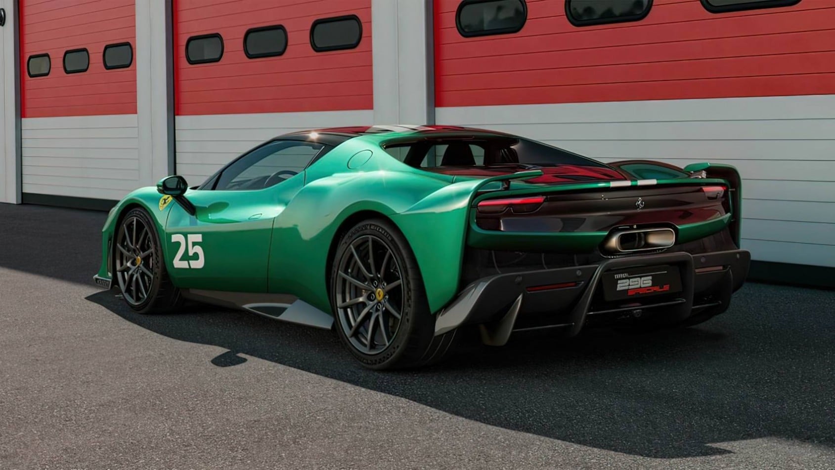 Ferrari 296 Speciale tył