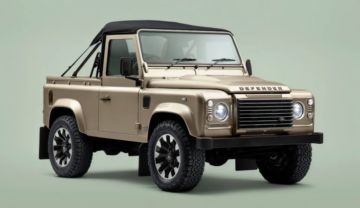 Land Rover Defender Soft Top V8 prezentacja