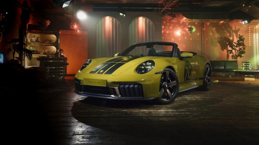 Porsche 911 Spirit 70 to GTS Cabriolet nawiązujący stylem do lat 70.