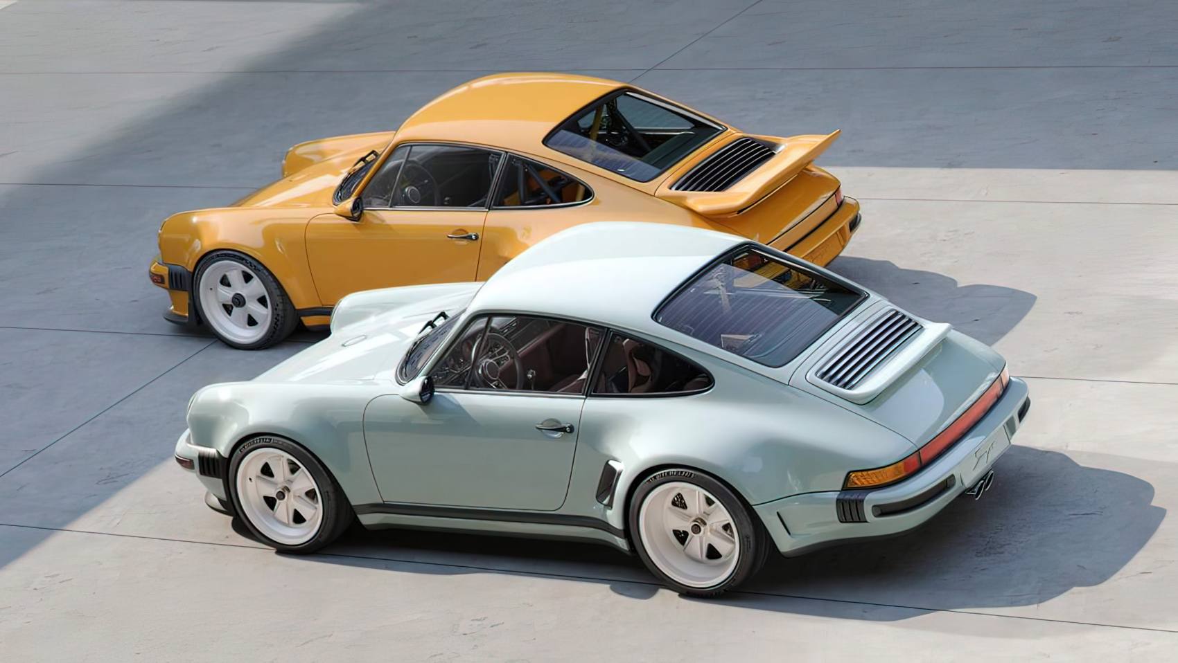 Porsche 911 Carrera Coupe Singer design