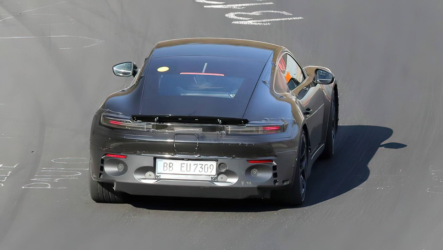 Elektryczne Porsche Cayman tył