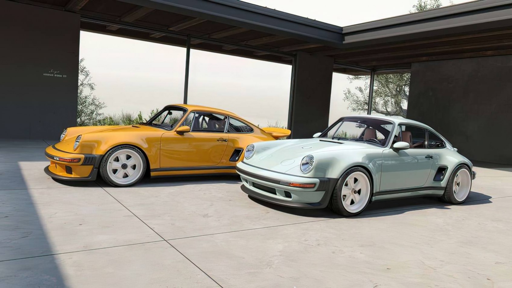 Porsche 911 Carrera Coupe Singer prezentacja