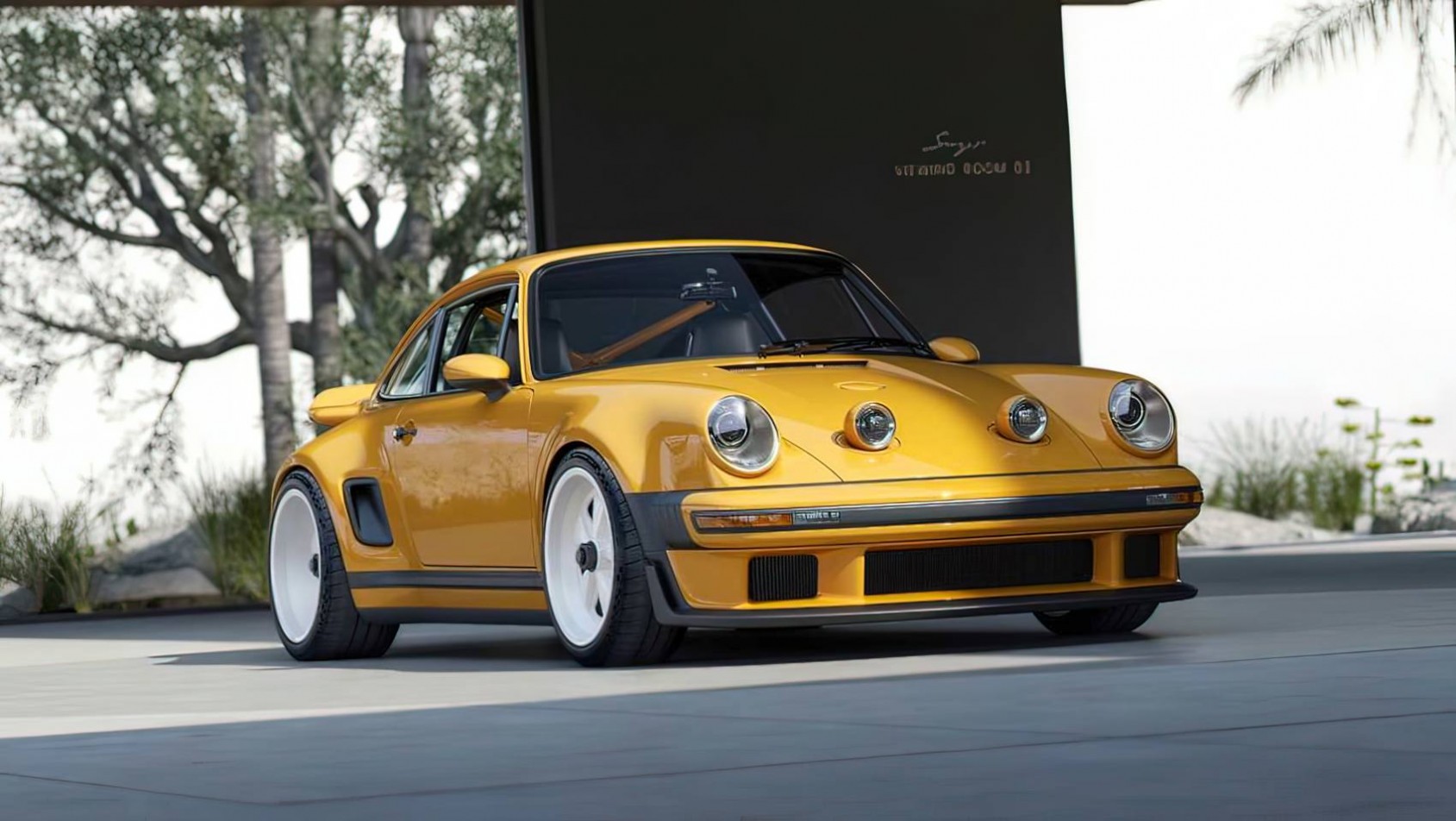 Porsche 911 Carrera Coupe Singer przód