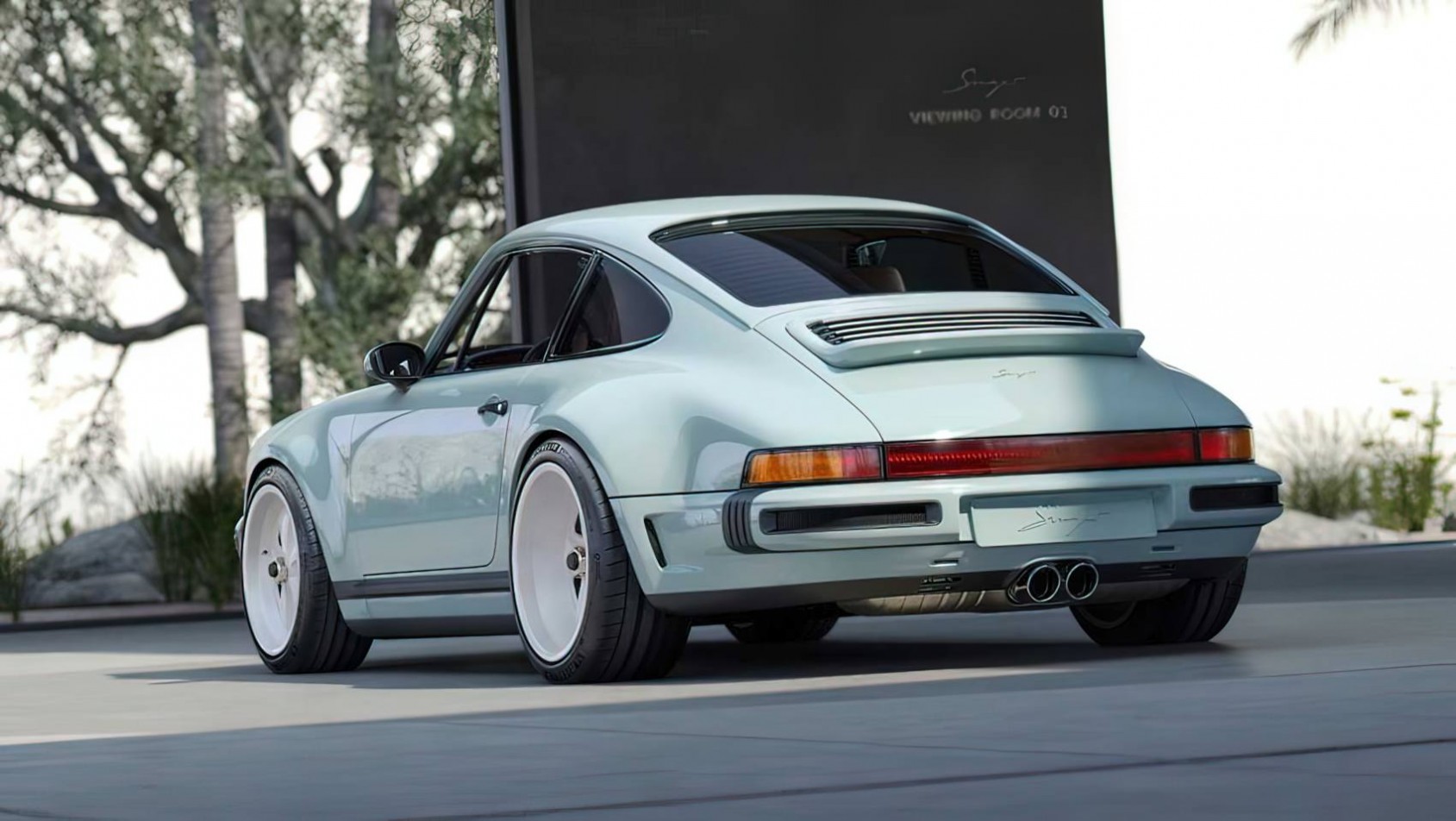 Porsche 911 Carrera Coupe Singer sylwetka