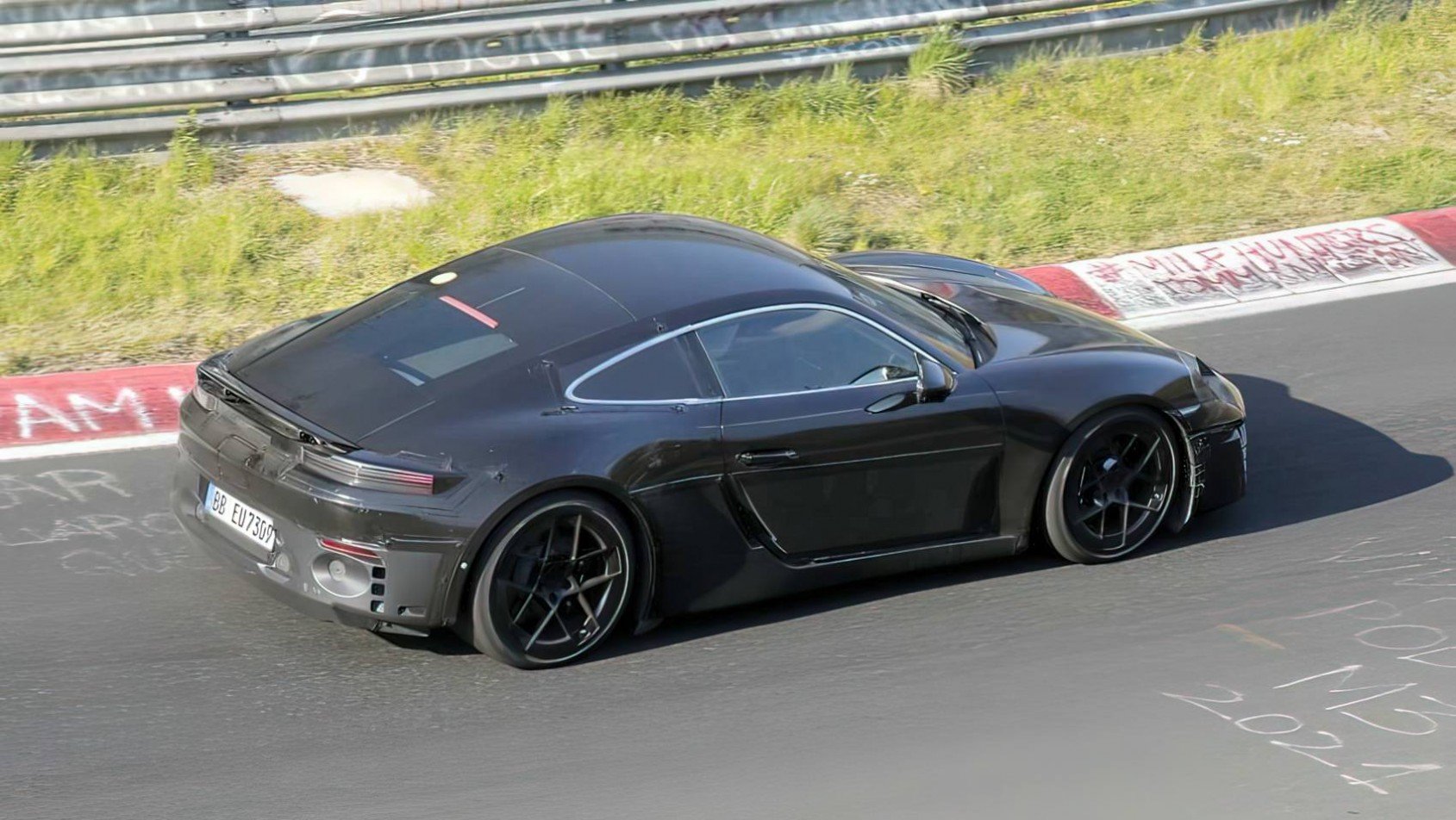 2025 Porsche 718 Cayman prawy tył