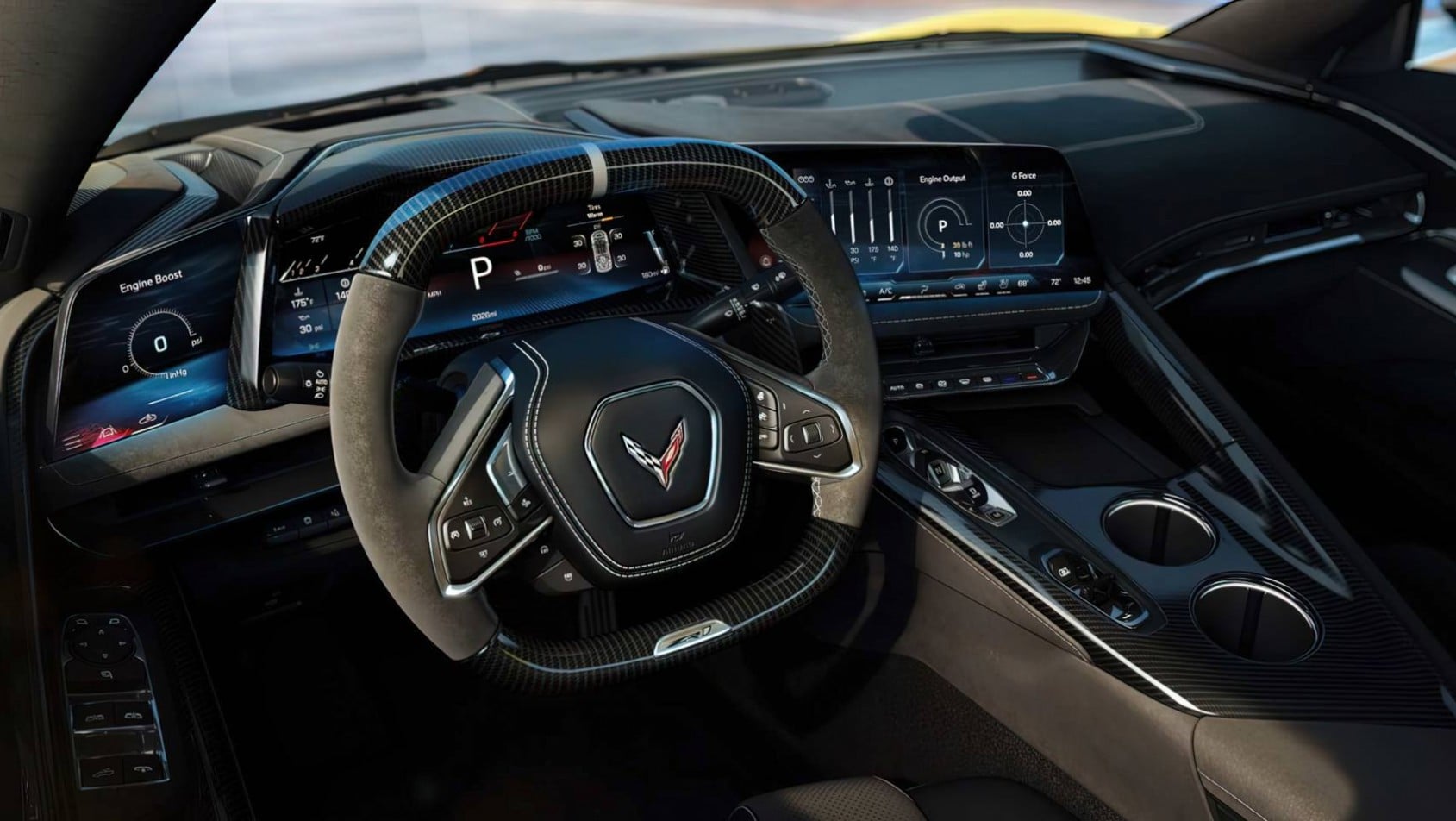 Chevrolet Corvette C8 2026 kierownica