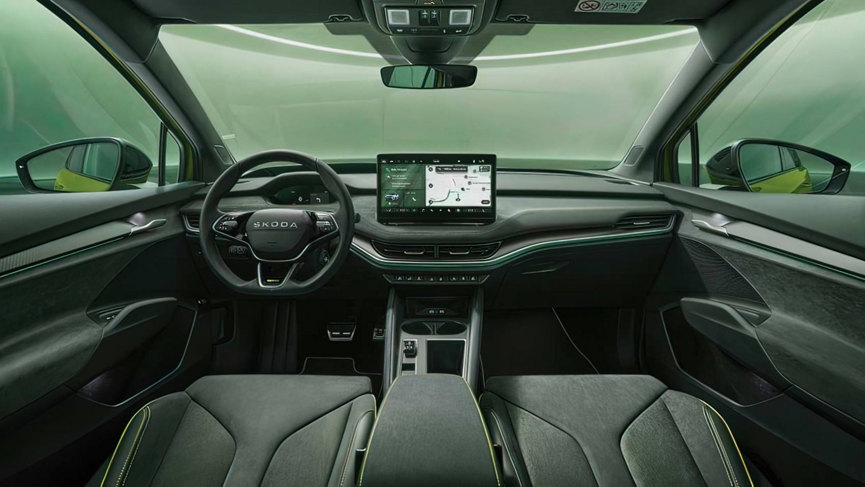 2025 Skoda Enyaq RS wnętrze