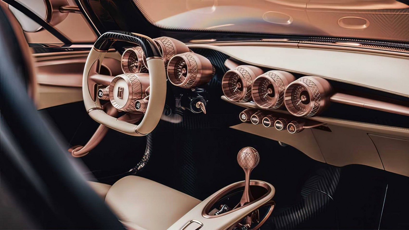 De Tomaso P72 wnętrze