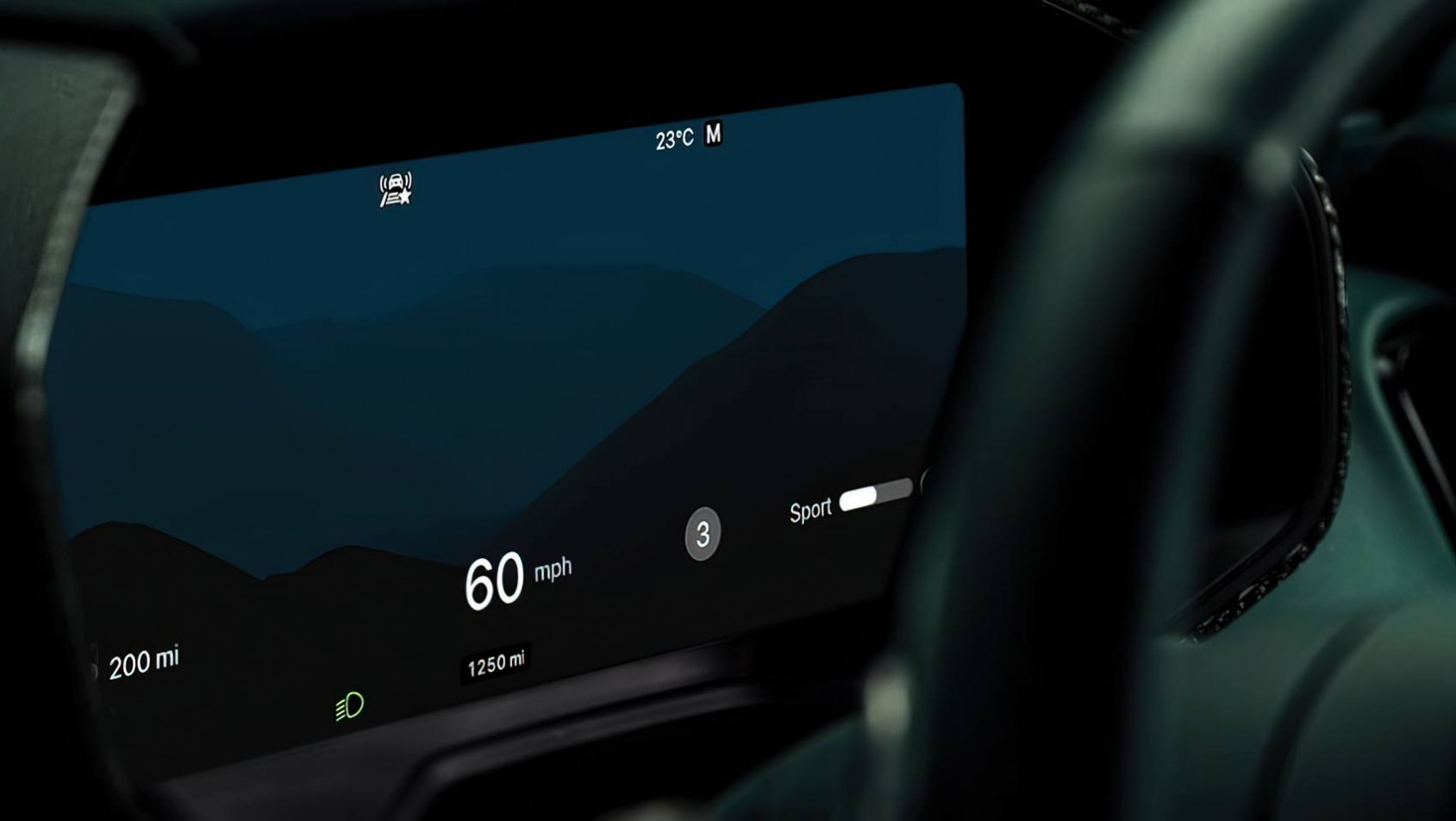 Aston Martin Apple CarPlay Ultra mapa