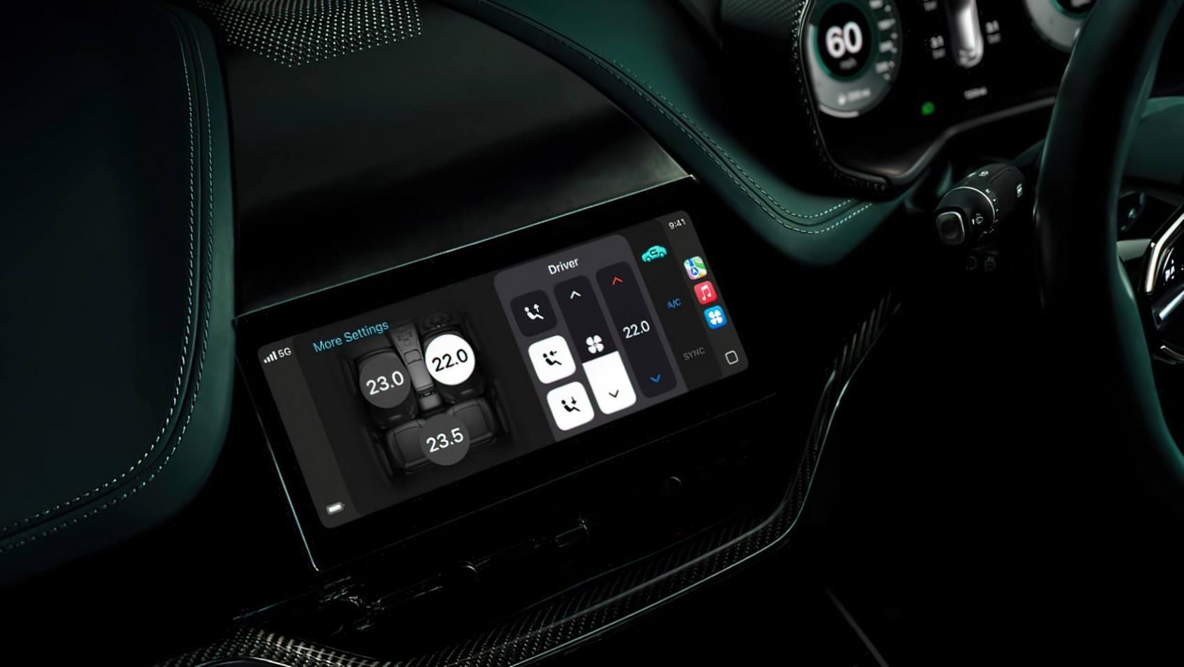 Aston Martin Apple CarPlay Ultra integracja