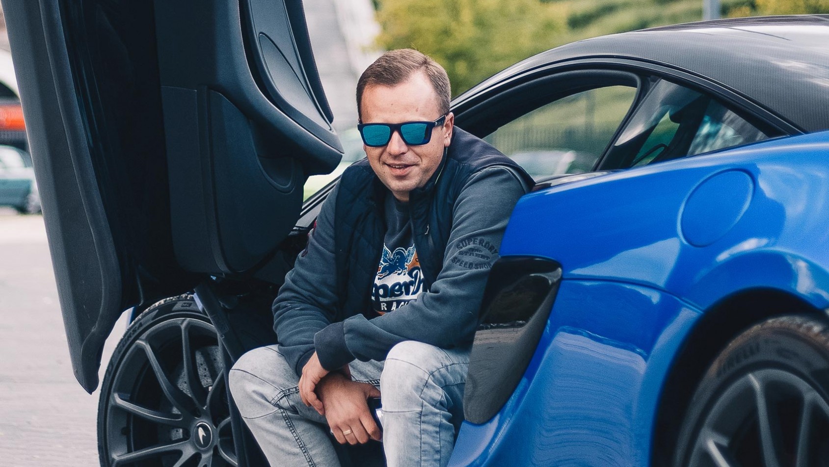 Marcin Mroziewicz w Mclarenie