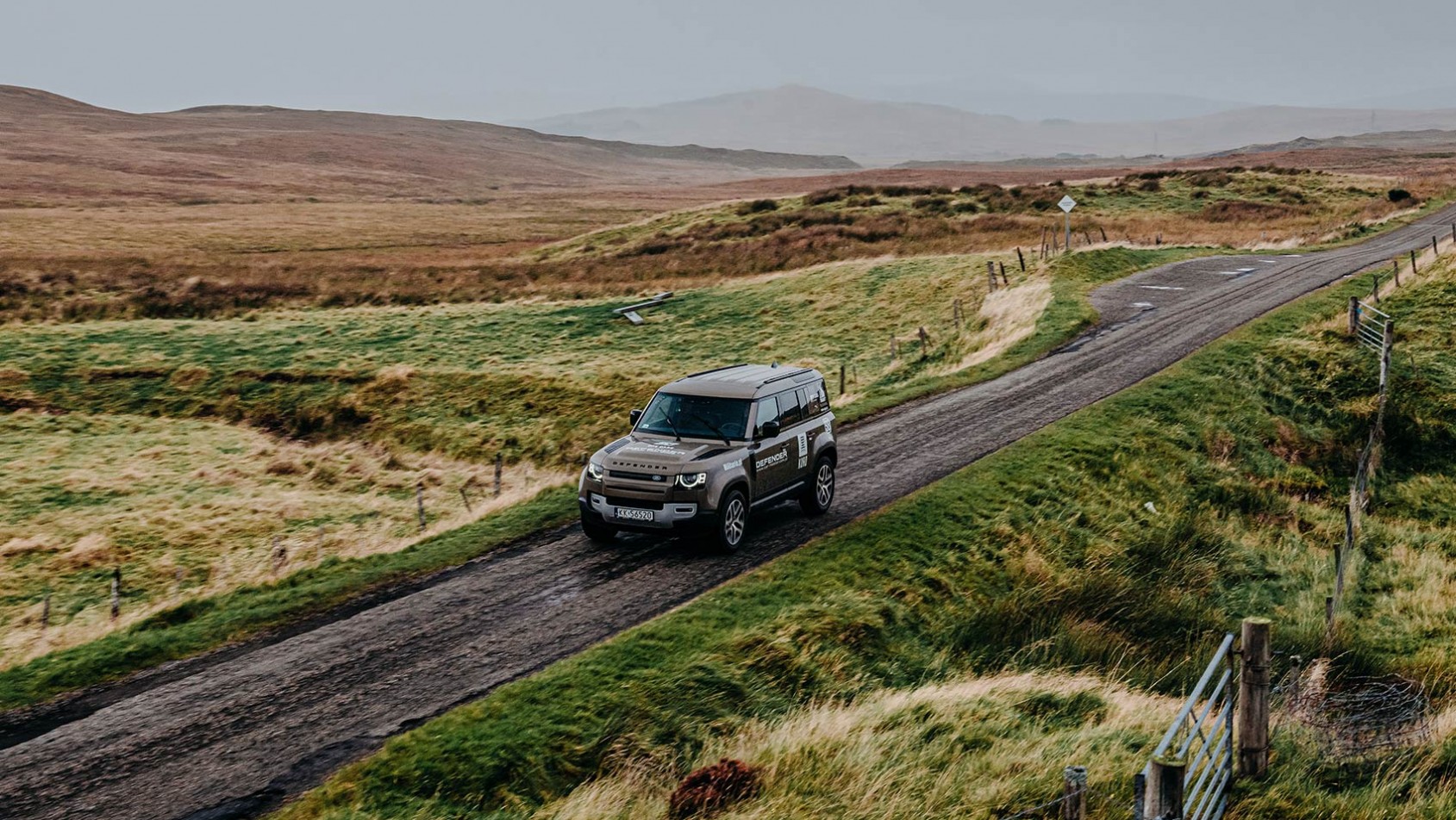 Defender na szkockich szutrach