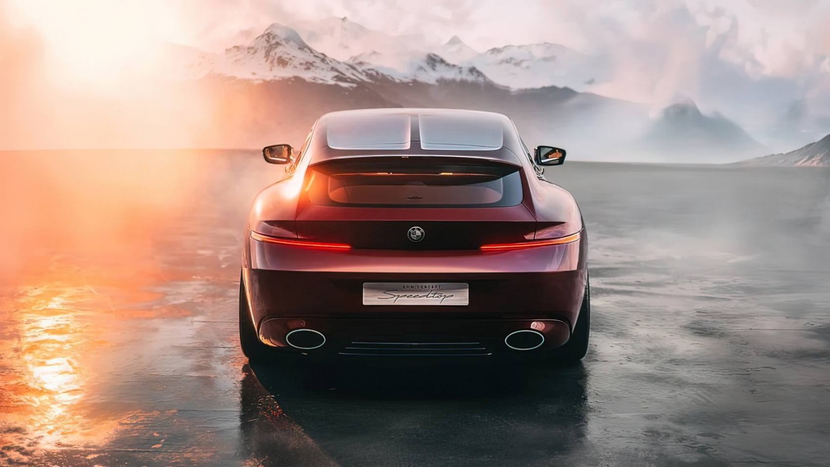 BMW Concept Speedtop tył design