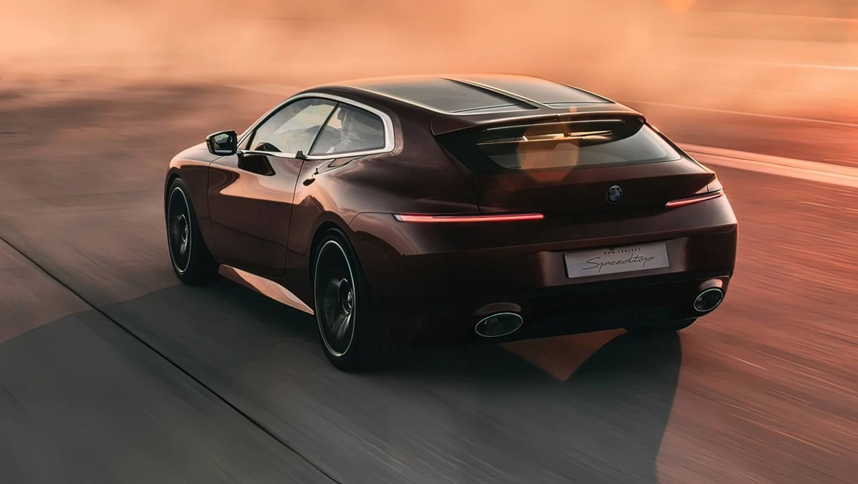 BMW Speedtop w ruchu