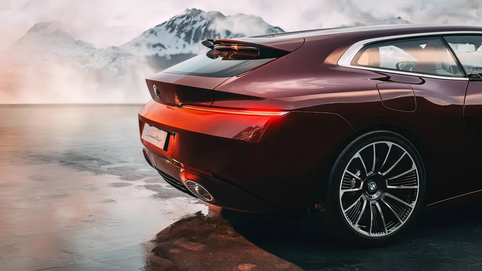 BMW Speedtop linia dachu