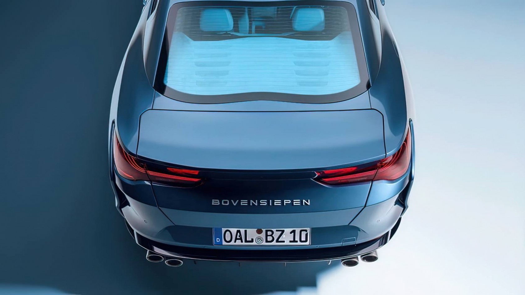 Bovensiepen Zagato lotka bagażnika