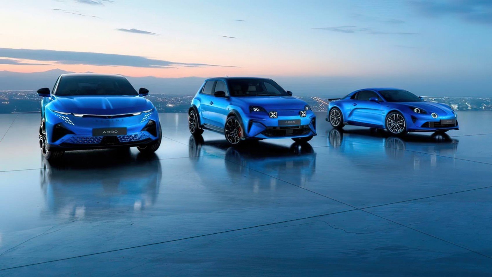 Alpine A390 gama marki