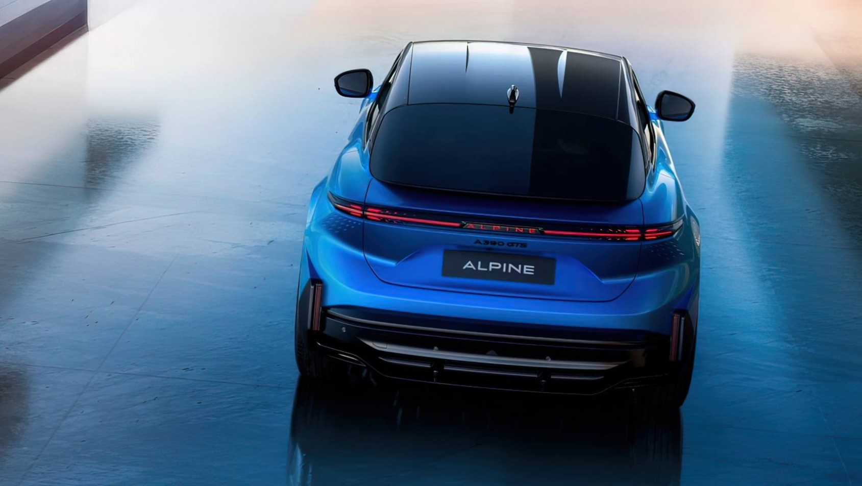 Alpine A390 lampy tył