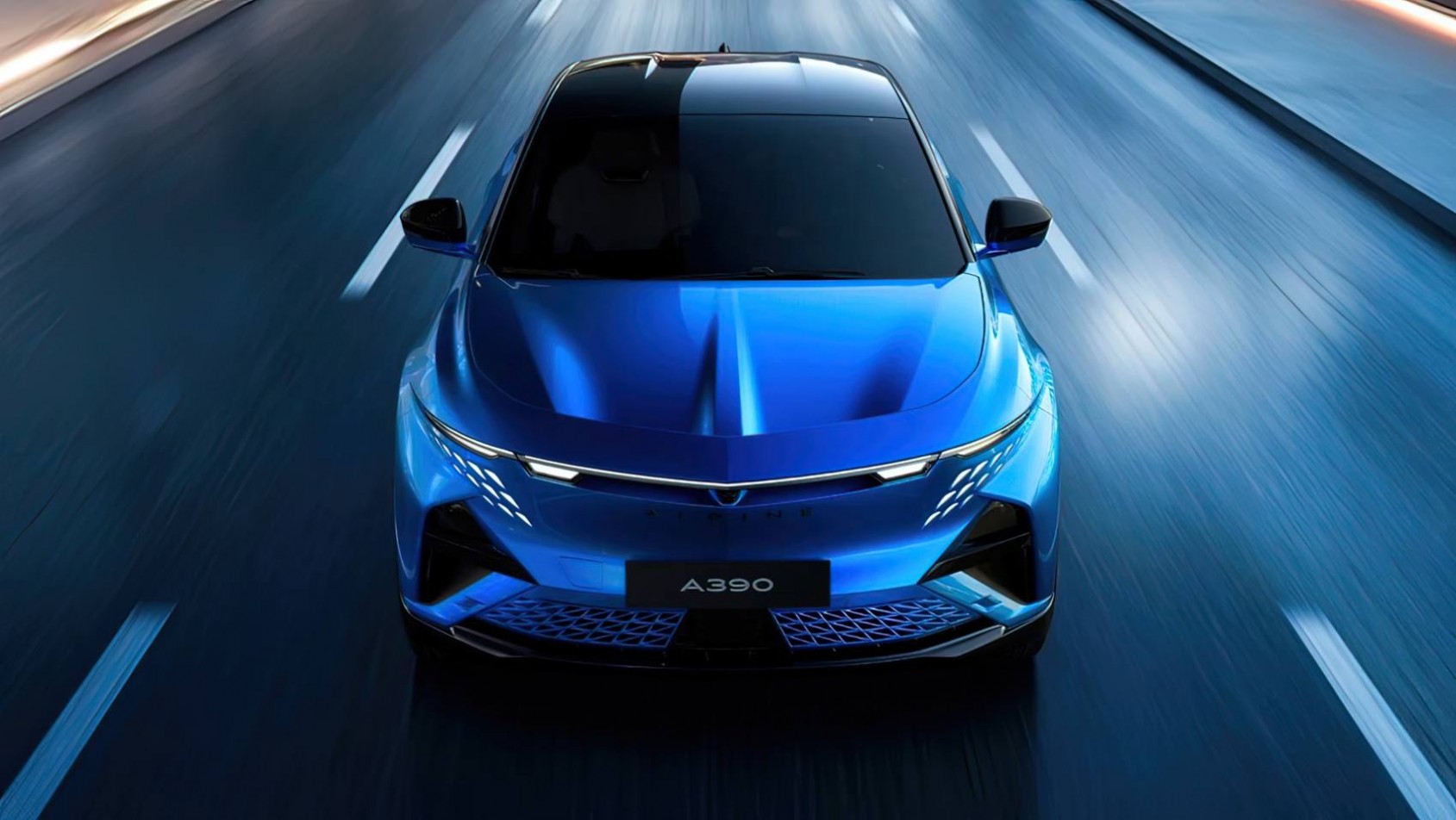 Alpine A390 design przód