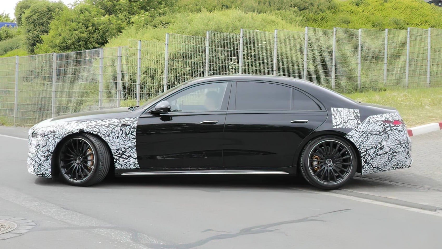 2026 Mercedes-AMG S63 Facelift prototyp