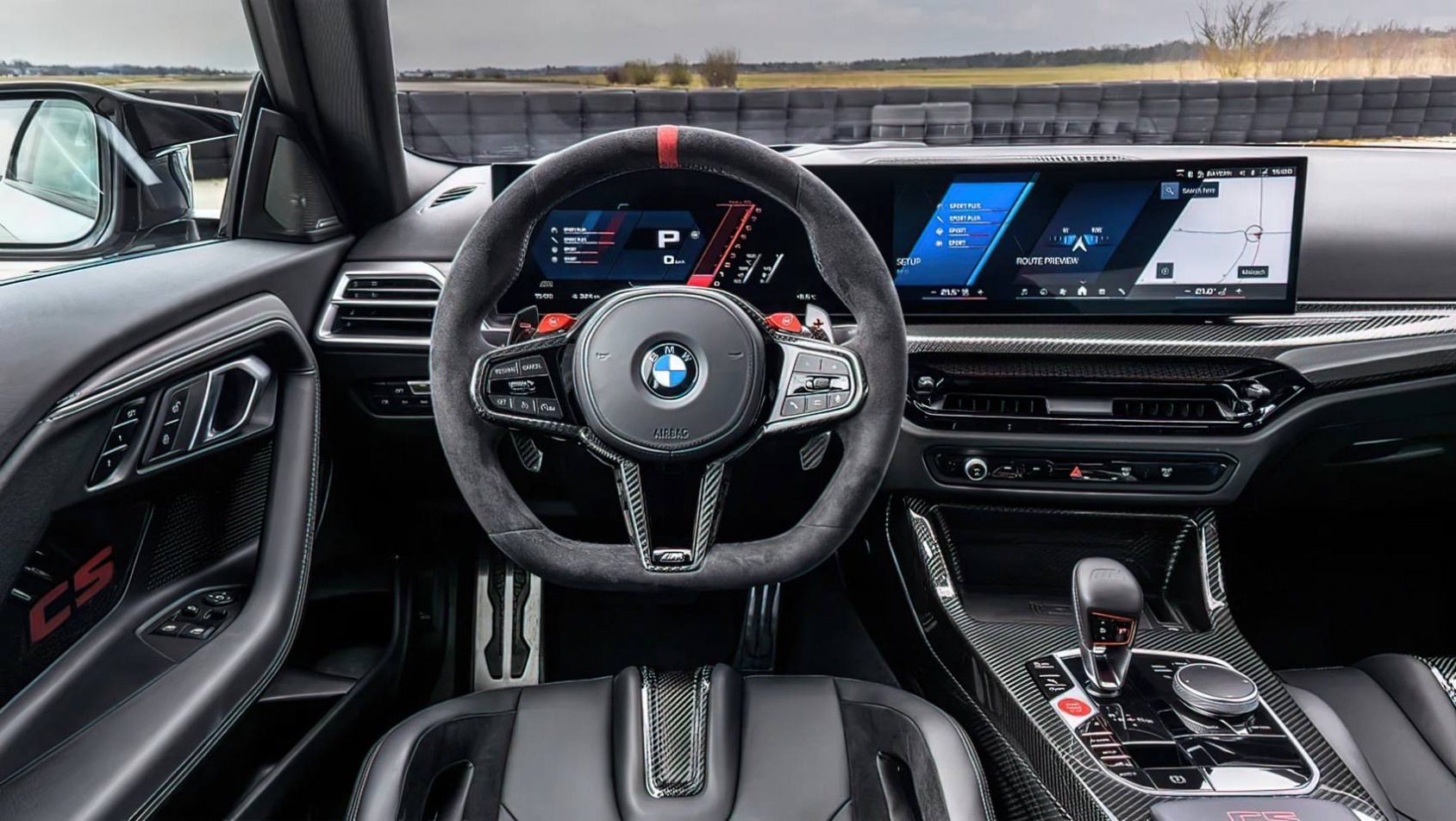 BMW M2 CS G87 kokpit