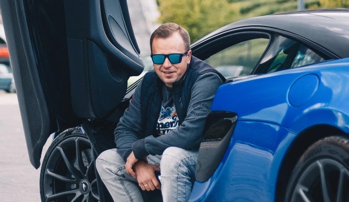 Marcin Mroziewicz Marcin Mroziewicz w Mclarenie