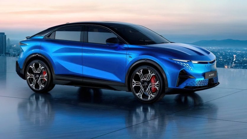 Alpine A390 produkcyjne