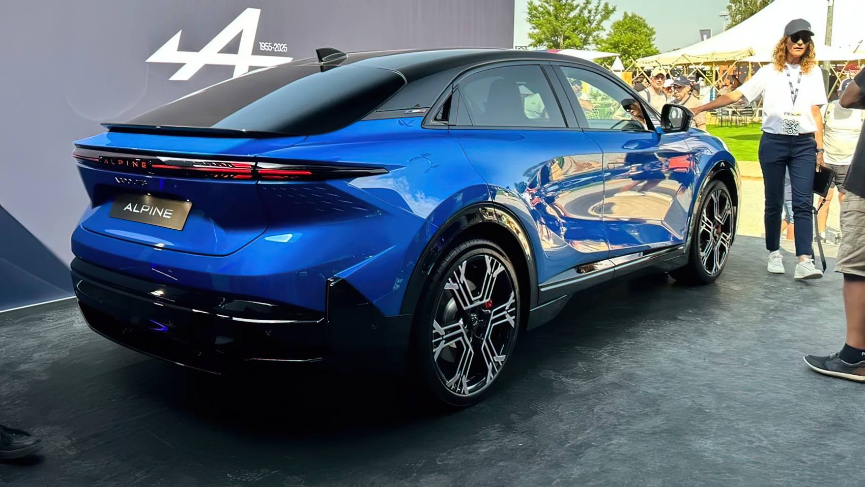 Alpine A390 w Le Mans tył