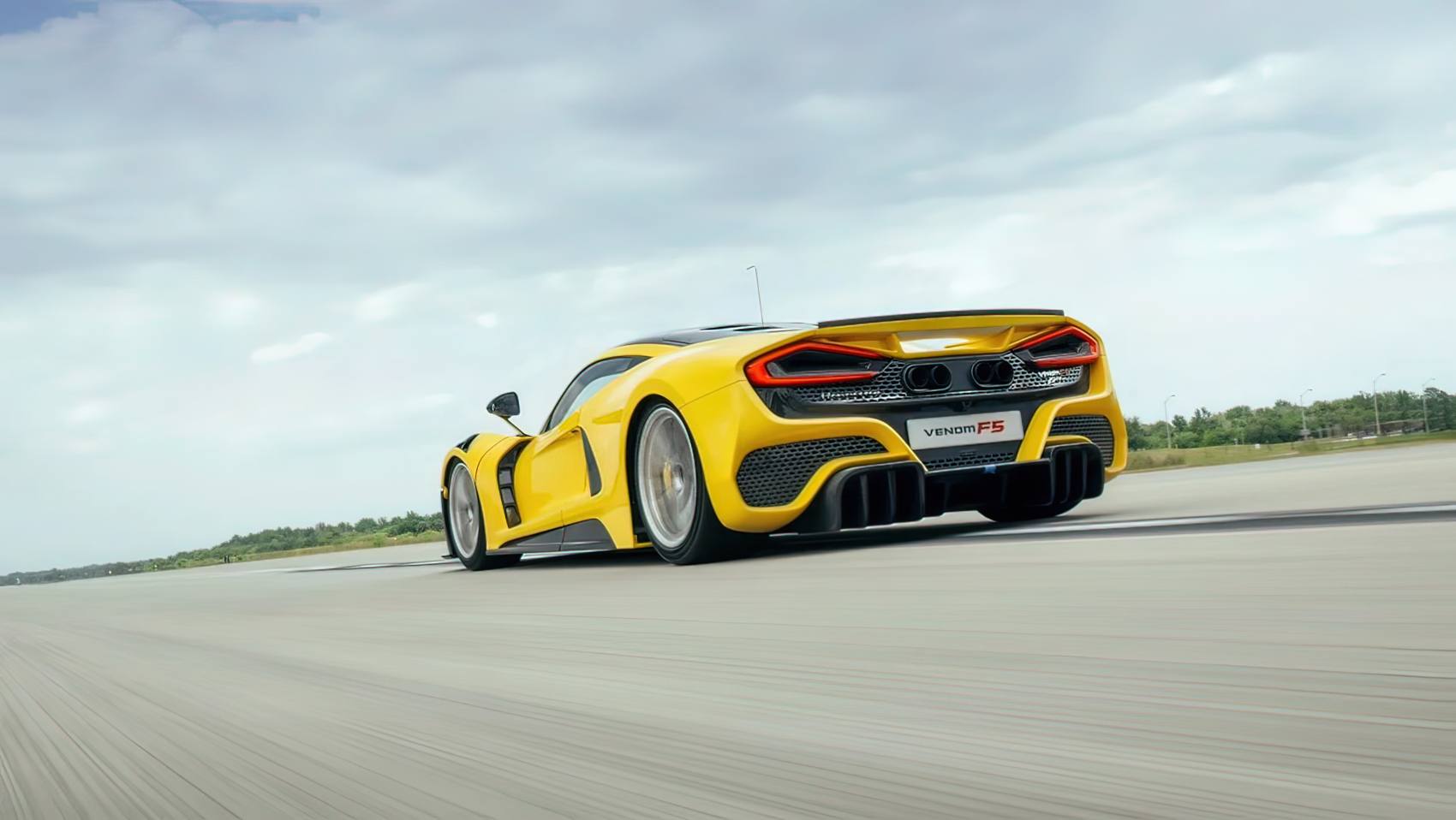 Hennessey Venom F5 Evolution testy aerodynamiki