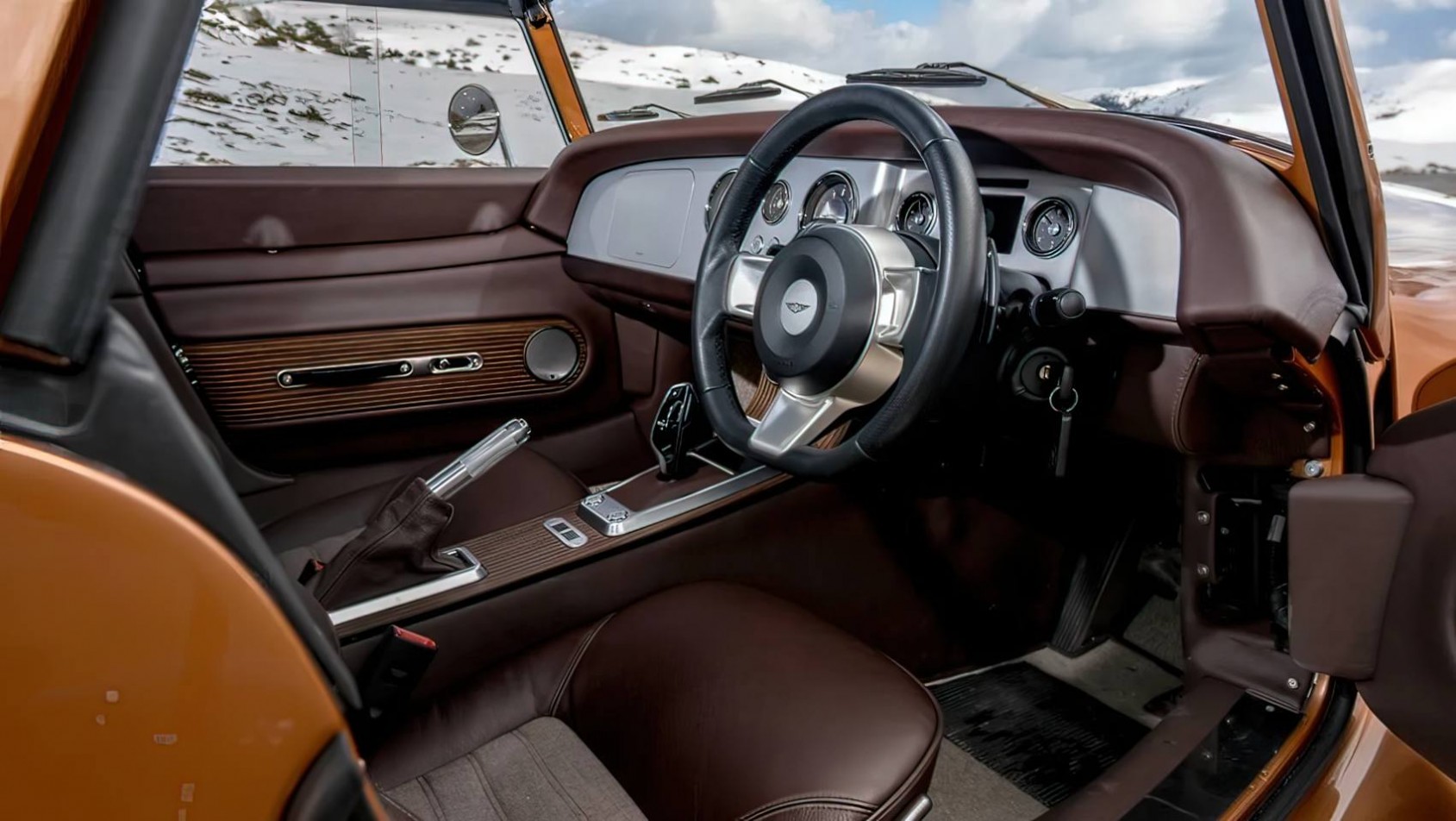 Morgan Supersport wnętrze