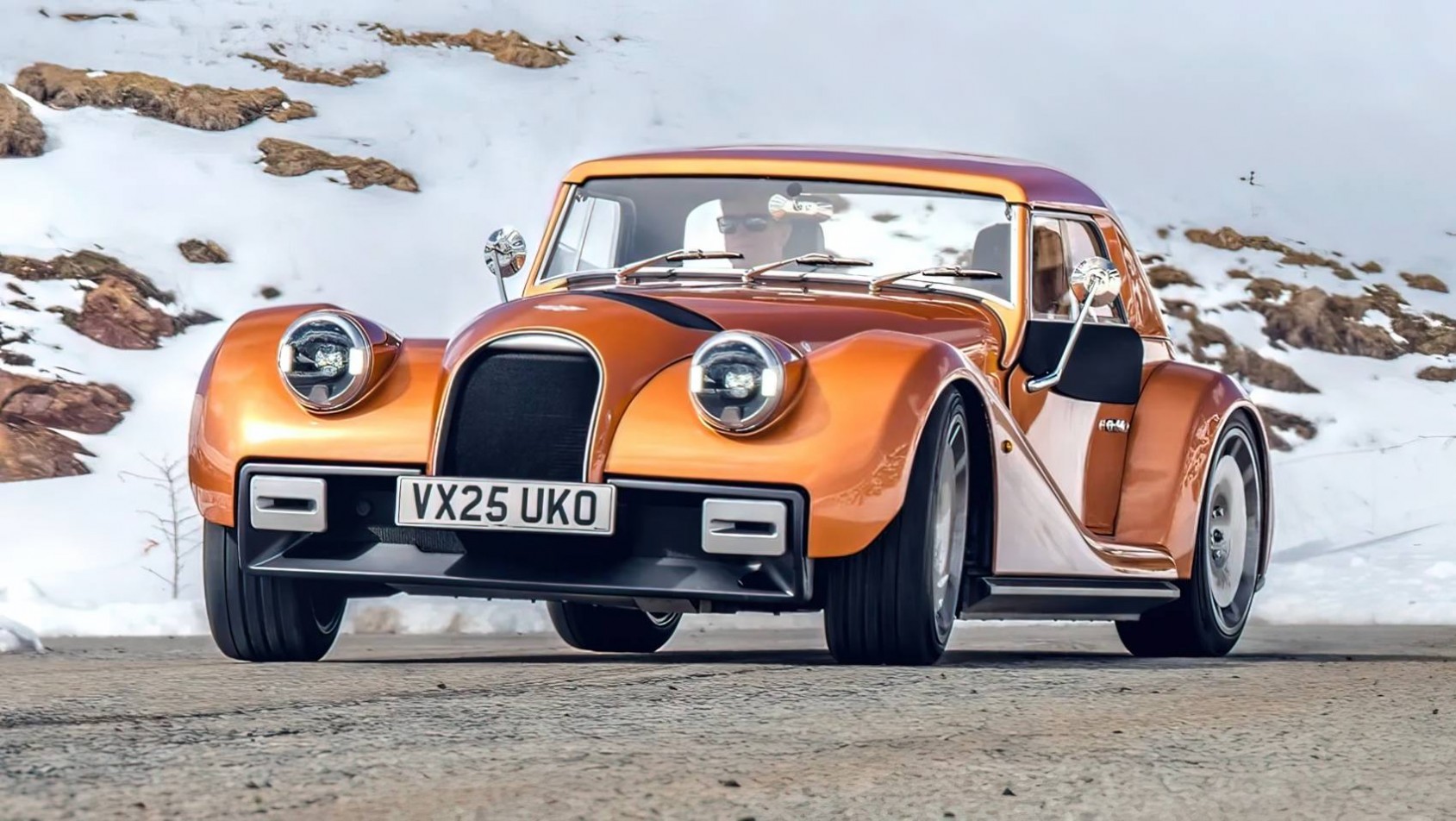 Morgan Supersport boczne drogi