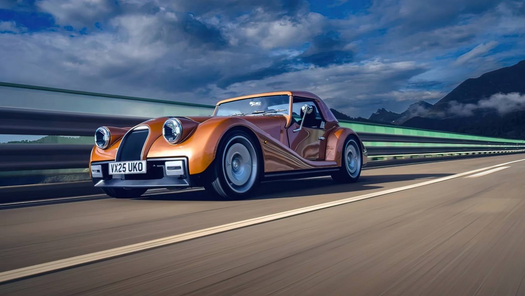 Morgan Supersport autostrada