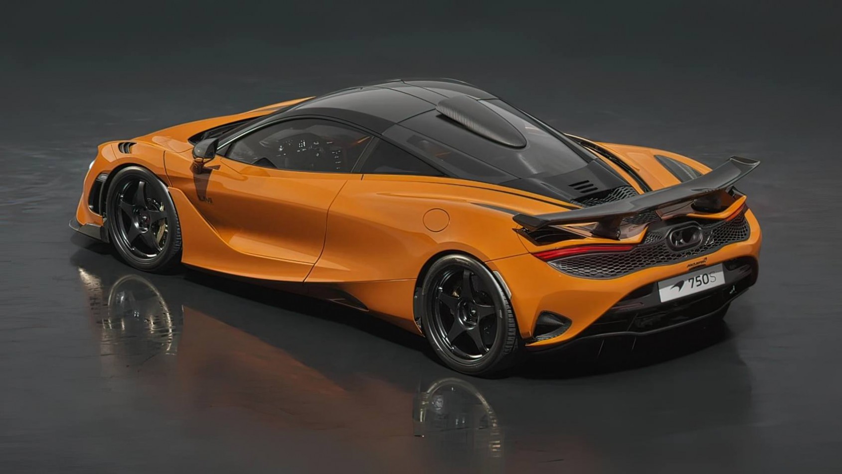 McLaren 750S Le Mans design tył
