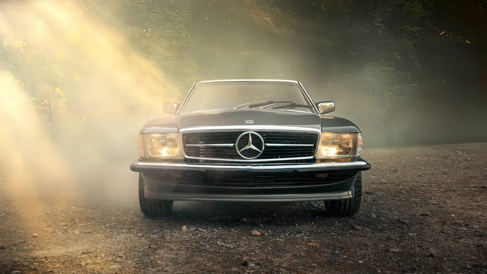 Pogea Classics Mercedes SL R107 przód