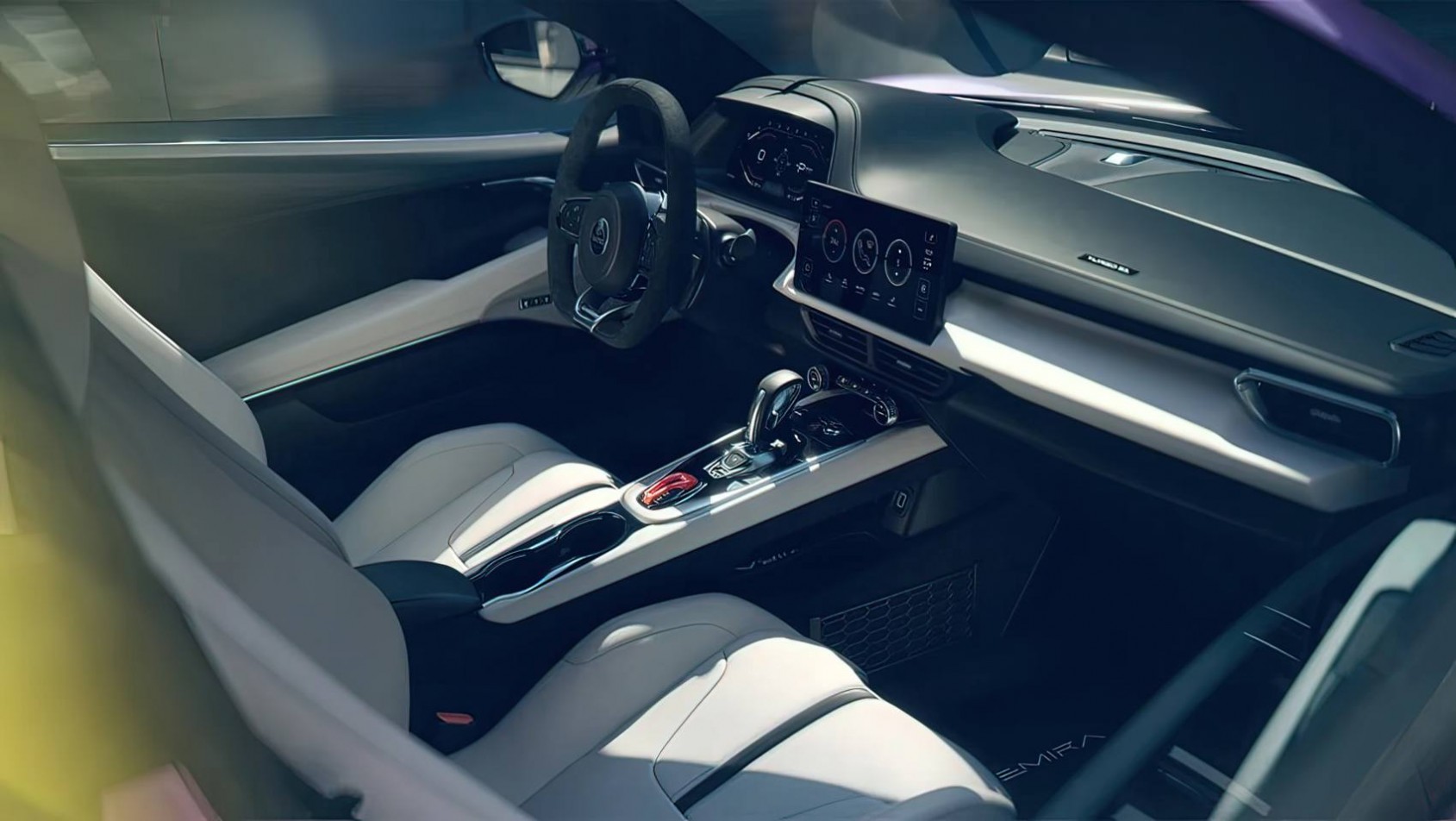 2025 Lotus Emira V6 SE tapicerka