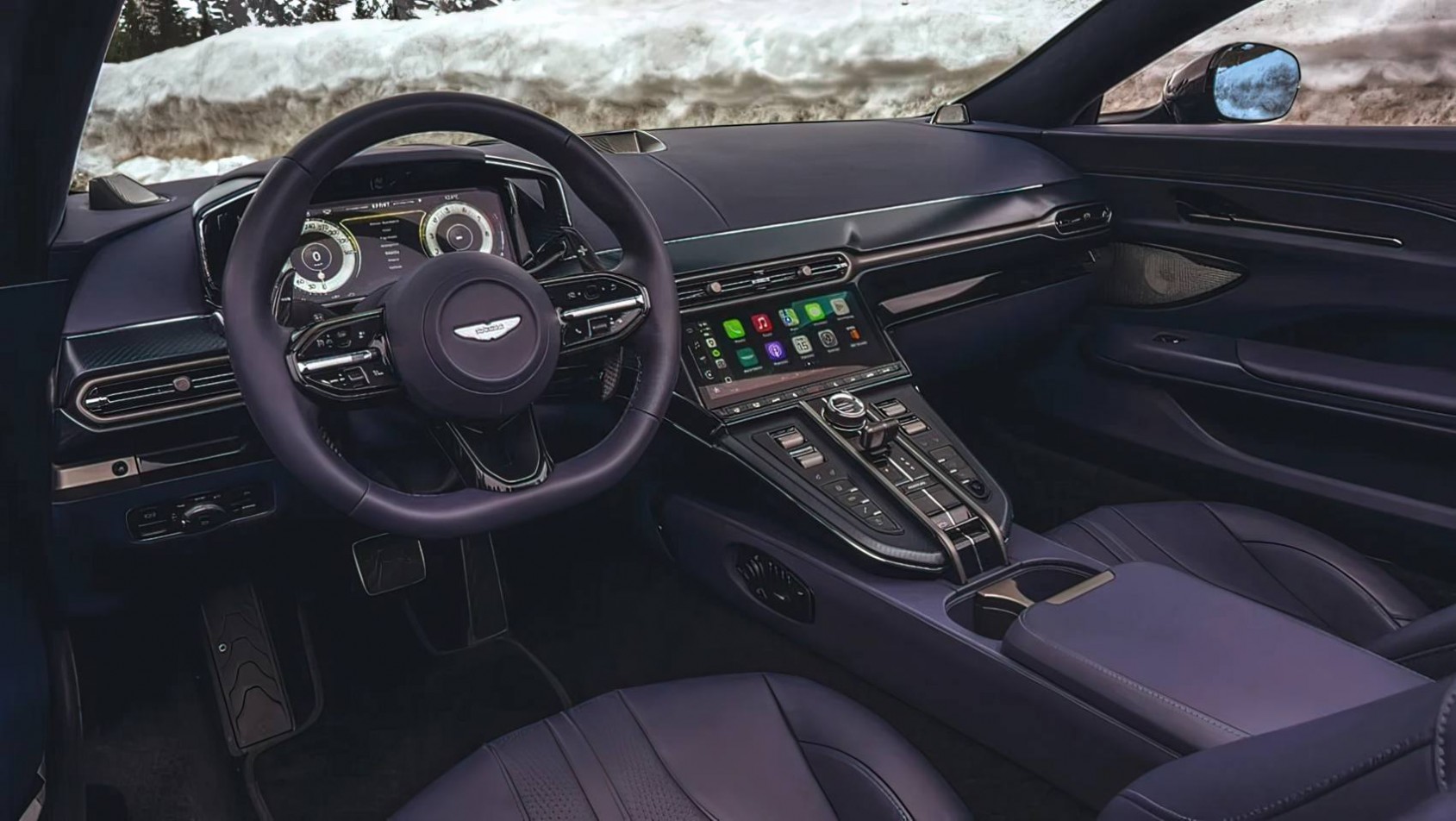 2025 Aston Martin Vantage Roadster wnętrze