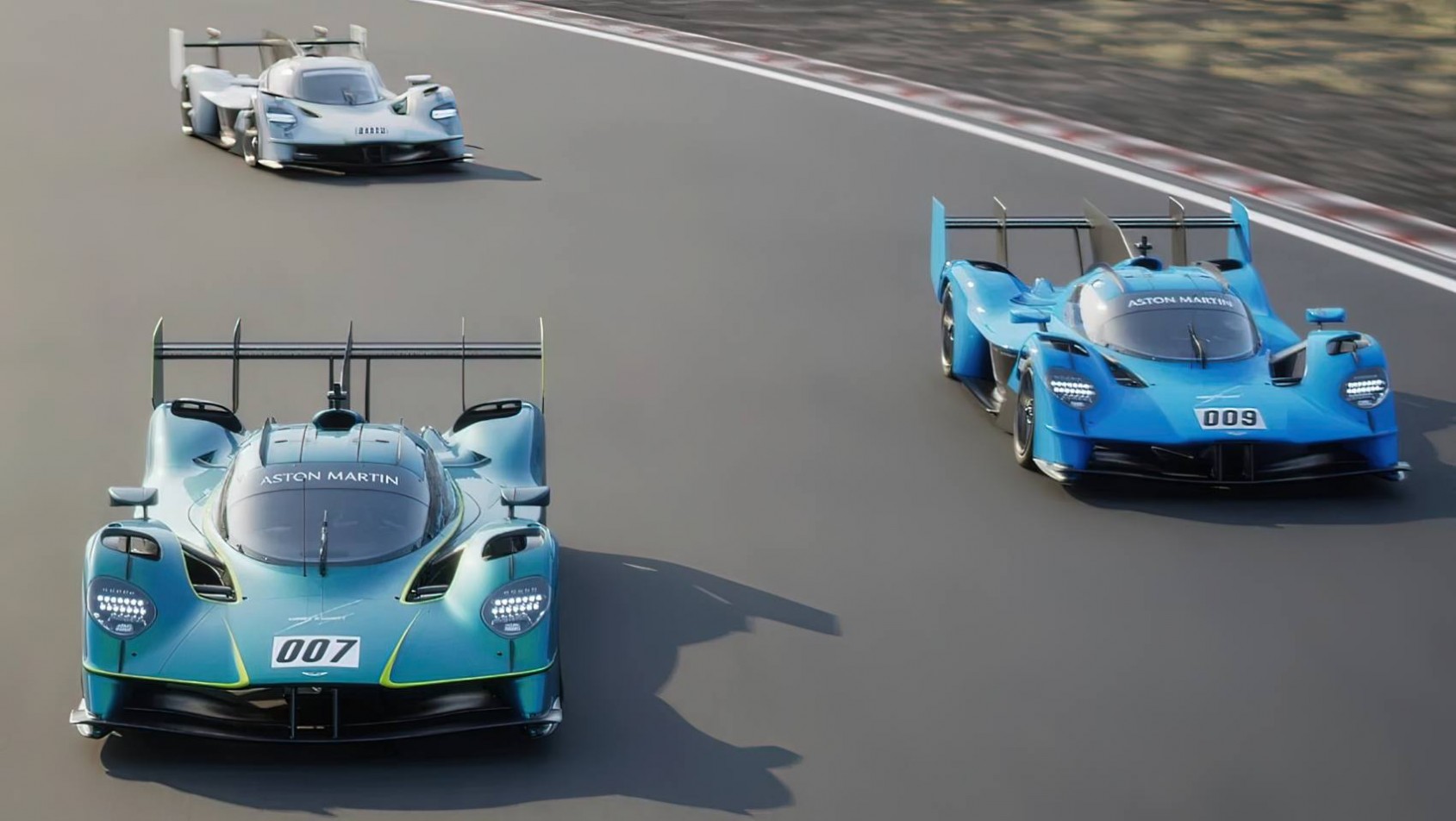 Aston Martin Valkyrie LM na torze