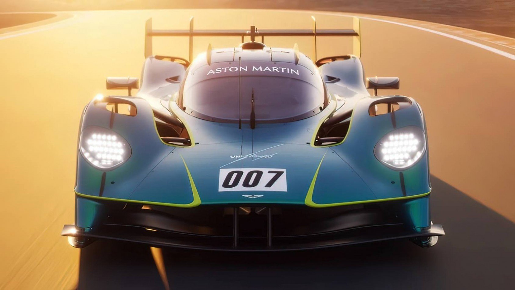 Aston Martin Valkyrie LM oświetlenie