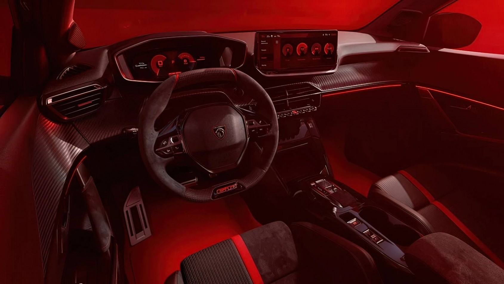 2026 Peugeot 208 GTi wnętrze