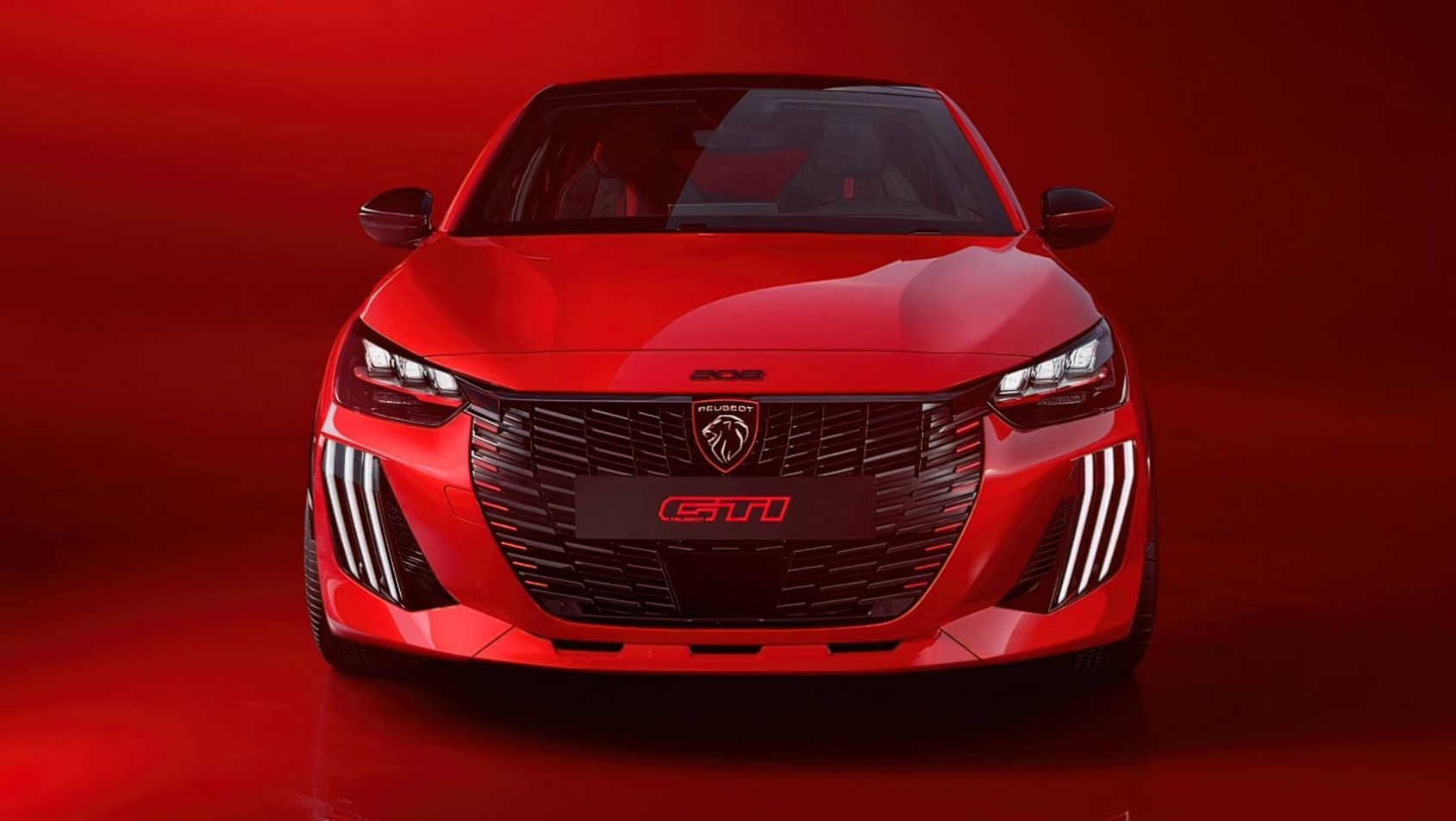 2026 Peugeot 208 GTi grill