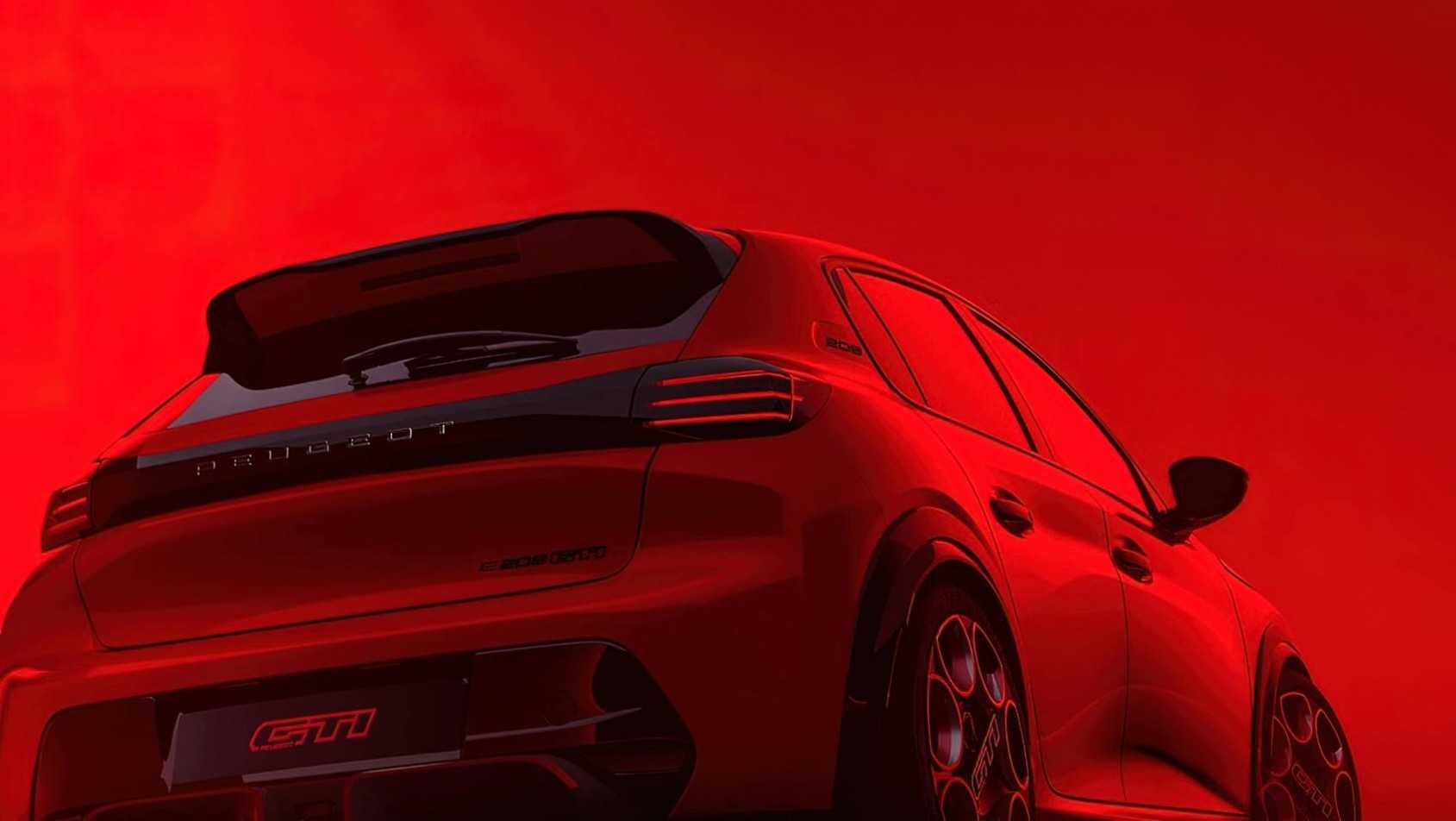 2026 Peugeot 208 GTi spoiler