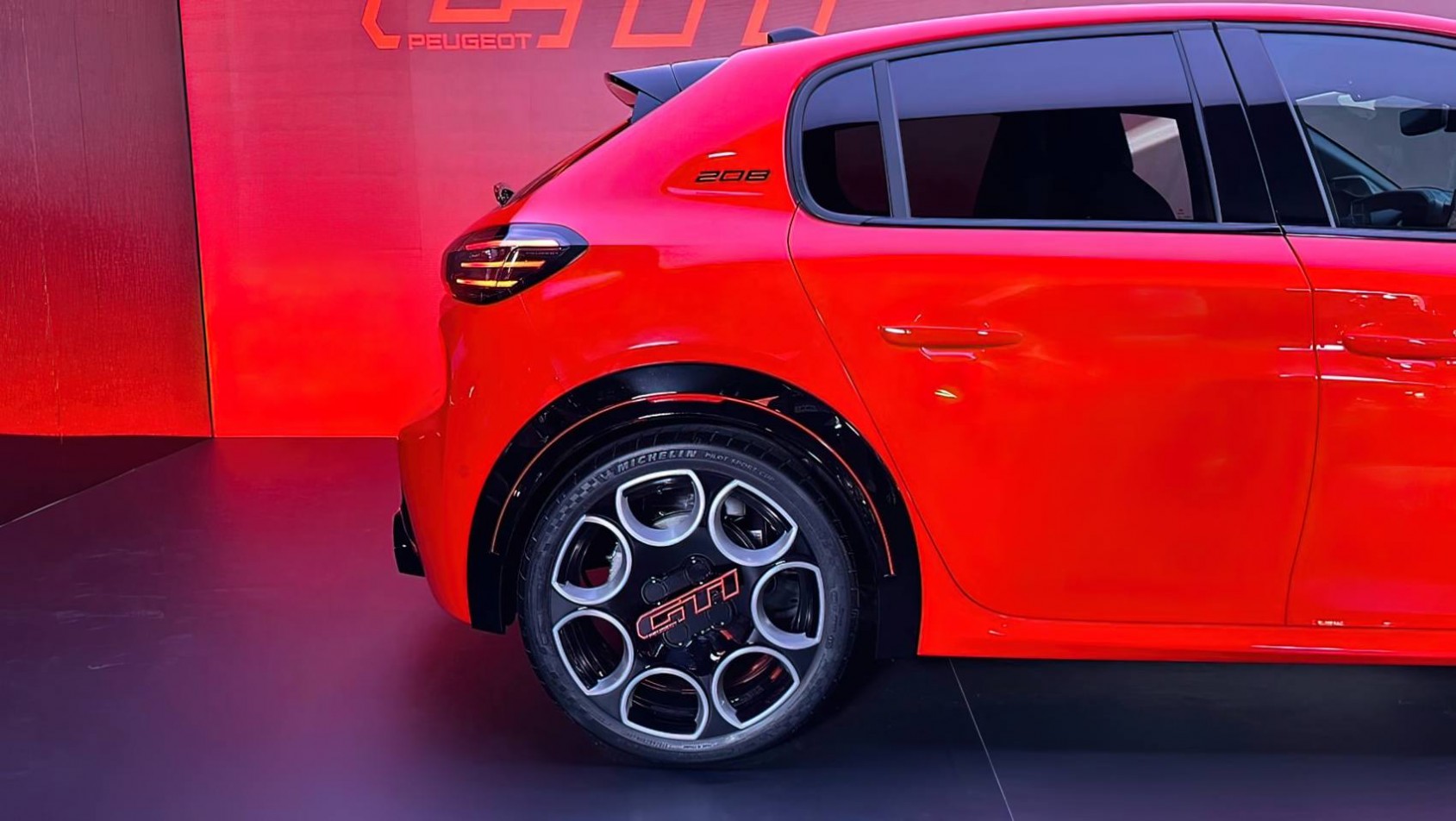 2026 Peugeot 208 GTi design tył