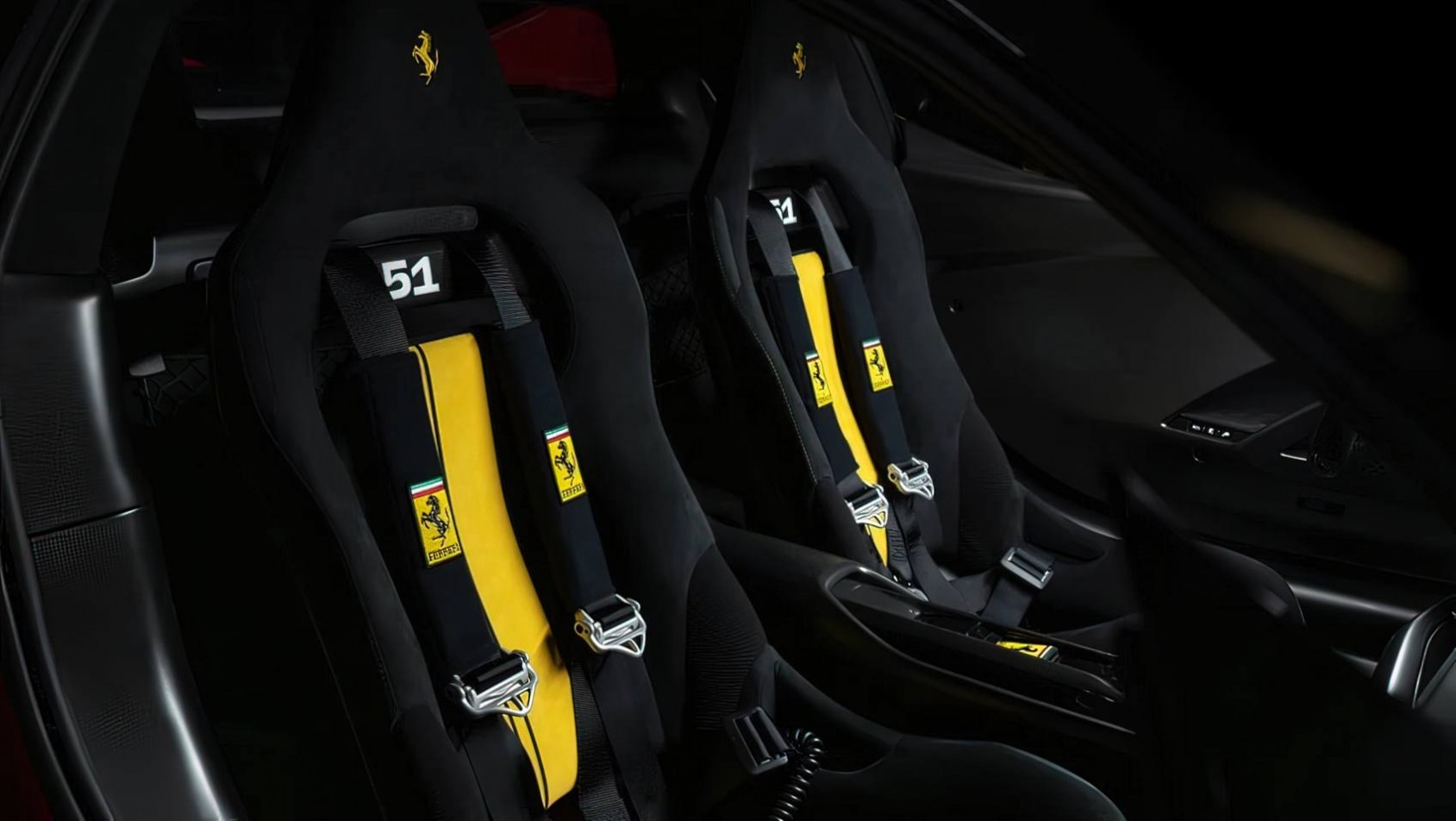 Ferrari 296 Speciale Piloti fotele