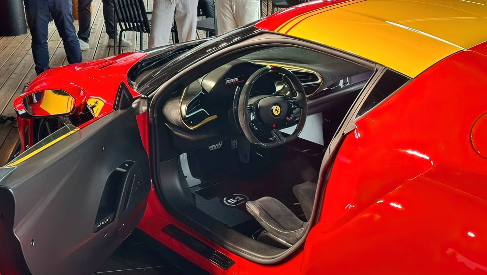 Ferrari 296 Speciale Piloti w Le Mans