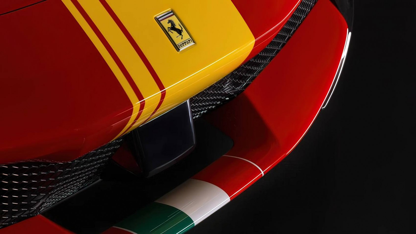 Ferrari 296 Speciale Piloti detal flaga