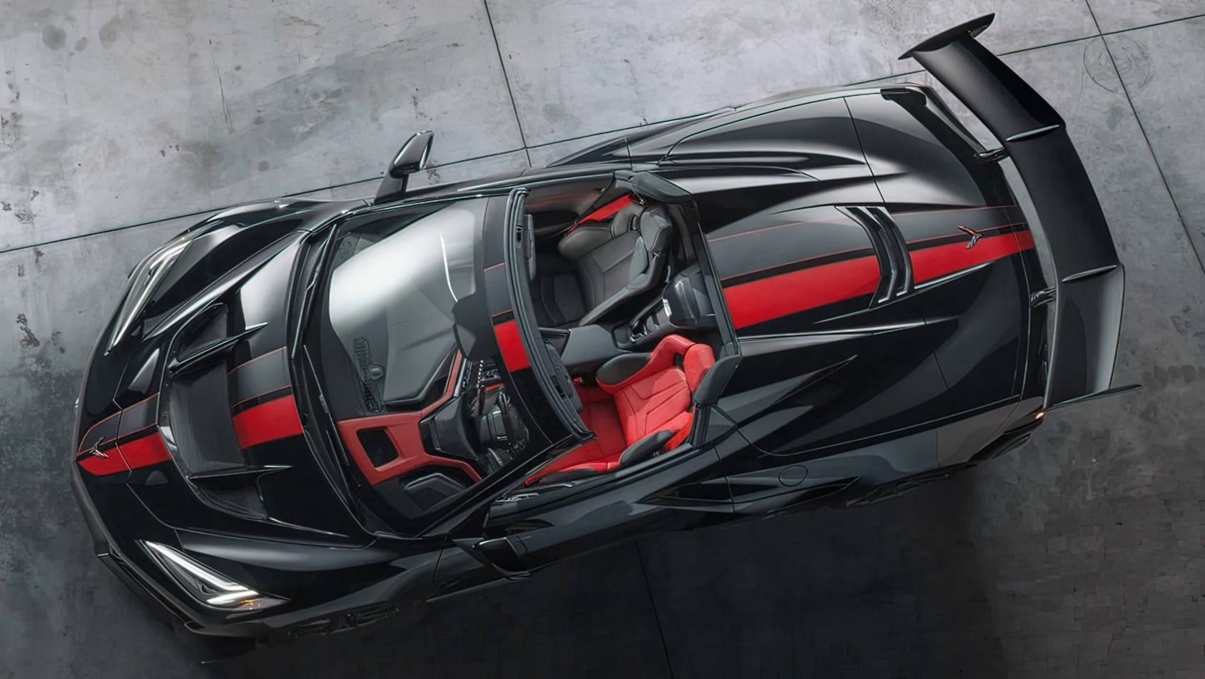 Chevrolet Corvette ZR1X aerodynamika